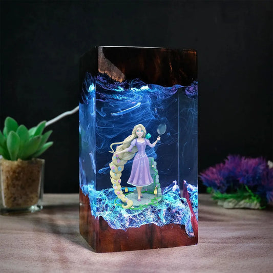 Rapunzel Lamp